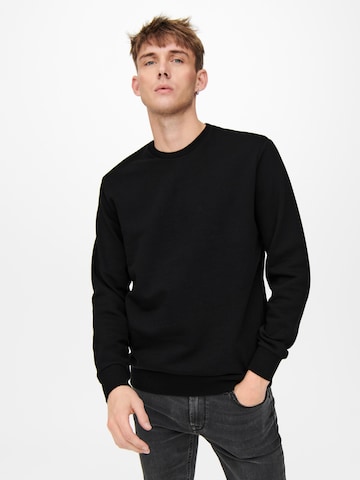 Only & Sons Sweatshirt i grå