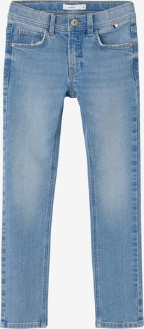 NAME IT Slimfit Jeans 'SILAS' in Blau: predná strana