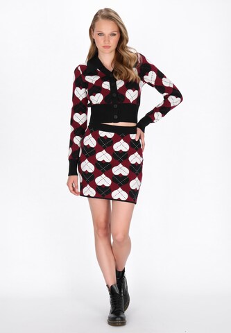 Cardigan myMo ROCKS en noir