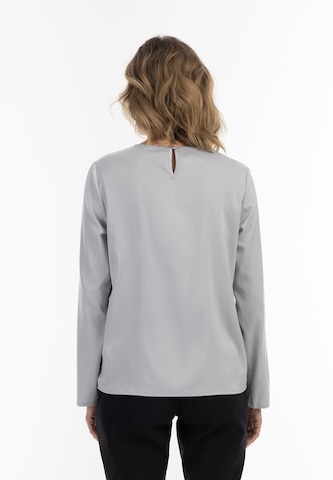 Camicia da donna di usha WHITE LABEL in grigio