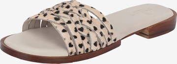 Crickit Pantolette ' OCEANE ' in Beige: predná strana