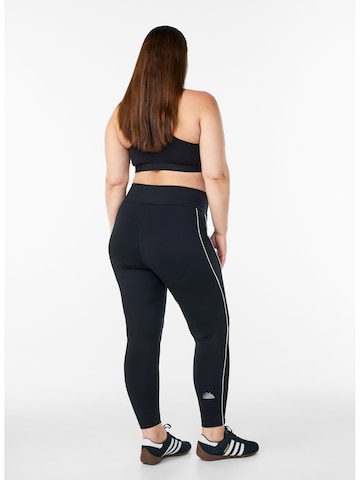 Active by Zizzi Скинни Спортивные штаны 'Ananna' в Черный