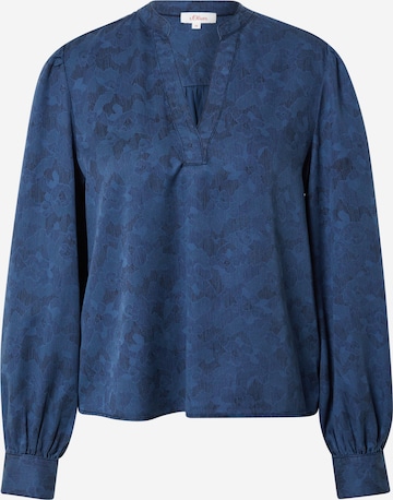 s.Oliver Bluse in Blau: predná strana