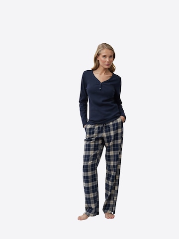 ARUELLE Pyjama 'Lucie' in Blau: Vorderseite
