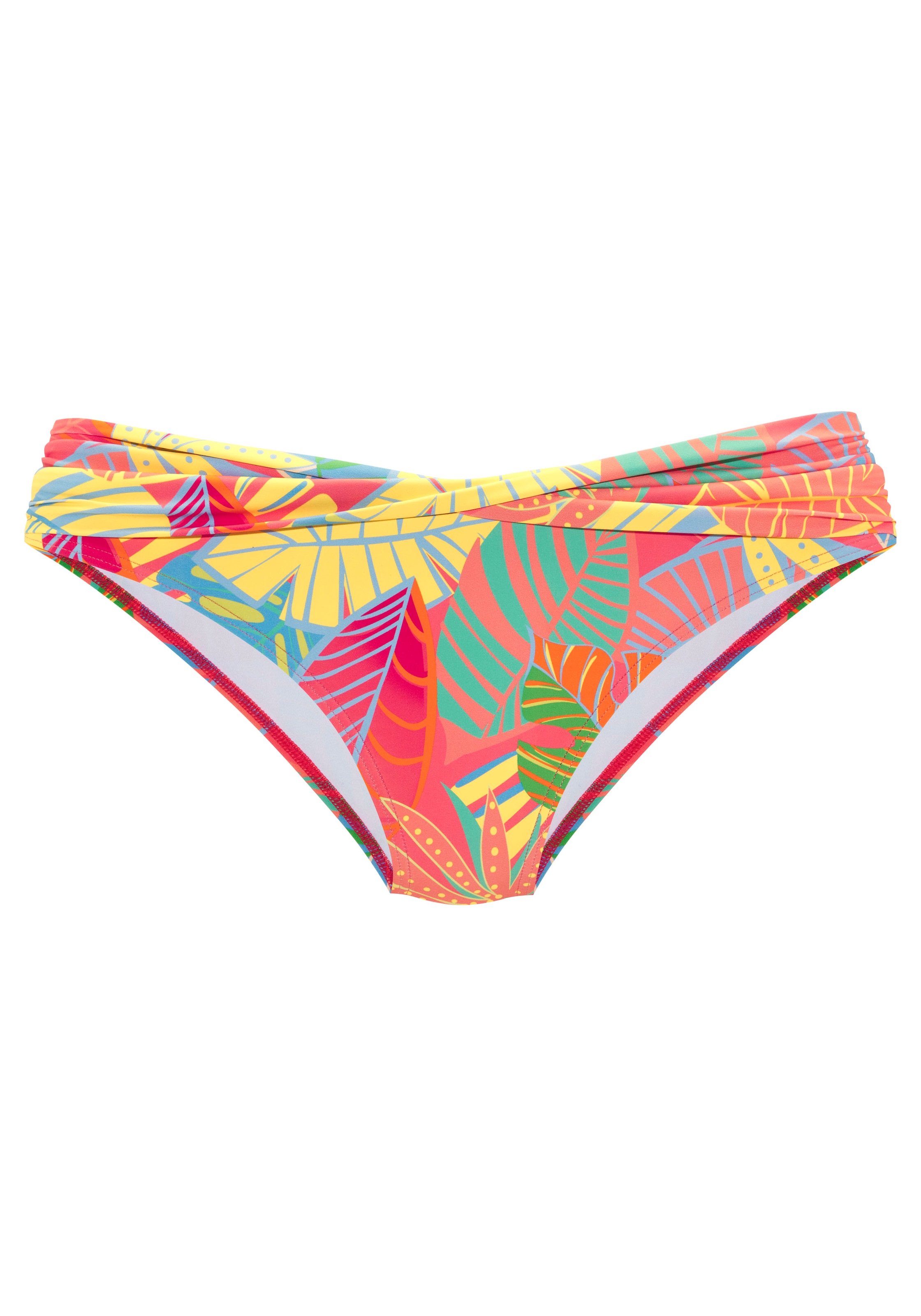 s.Oliver Dół bikini w kolorze pomarańczowy: przód