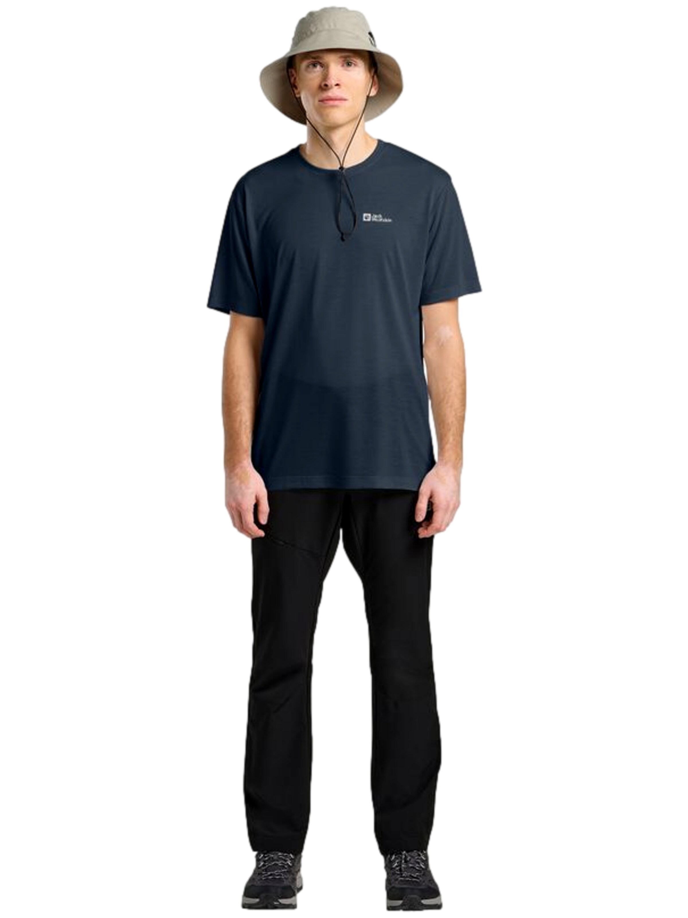 JACK WOLFSKIN Performance Shirt 'Vonnan' in Blue