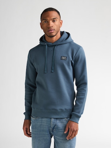 Petrol Industries Sweatshirt in Blauw: voorkant