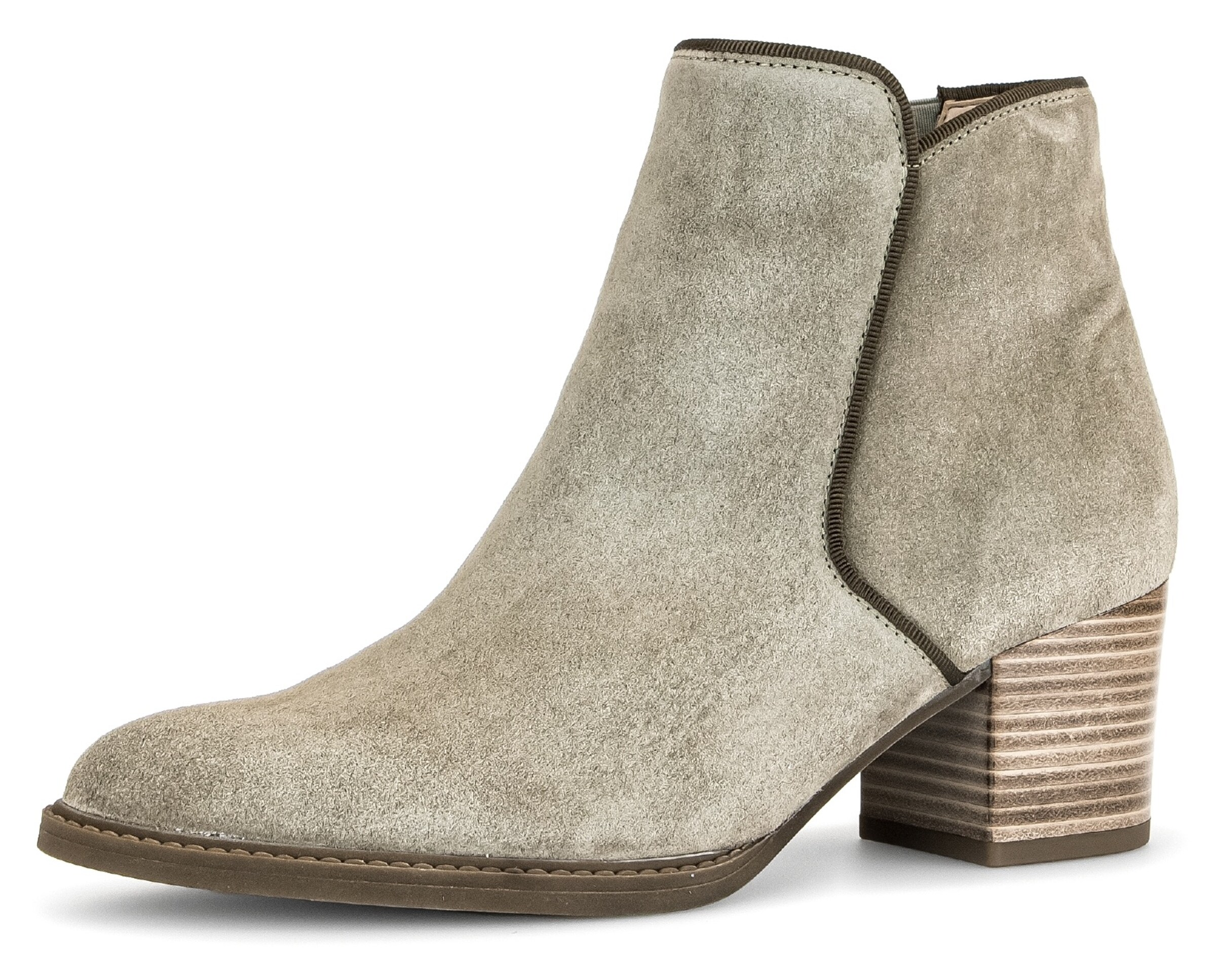 Ladies grey deals suede ankle boots