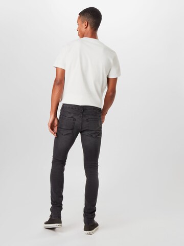 Urban Classics Skinny Jeans in Zwart