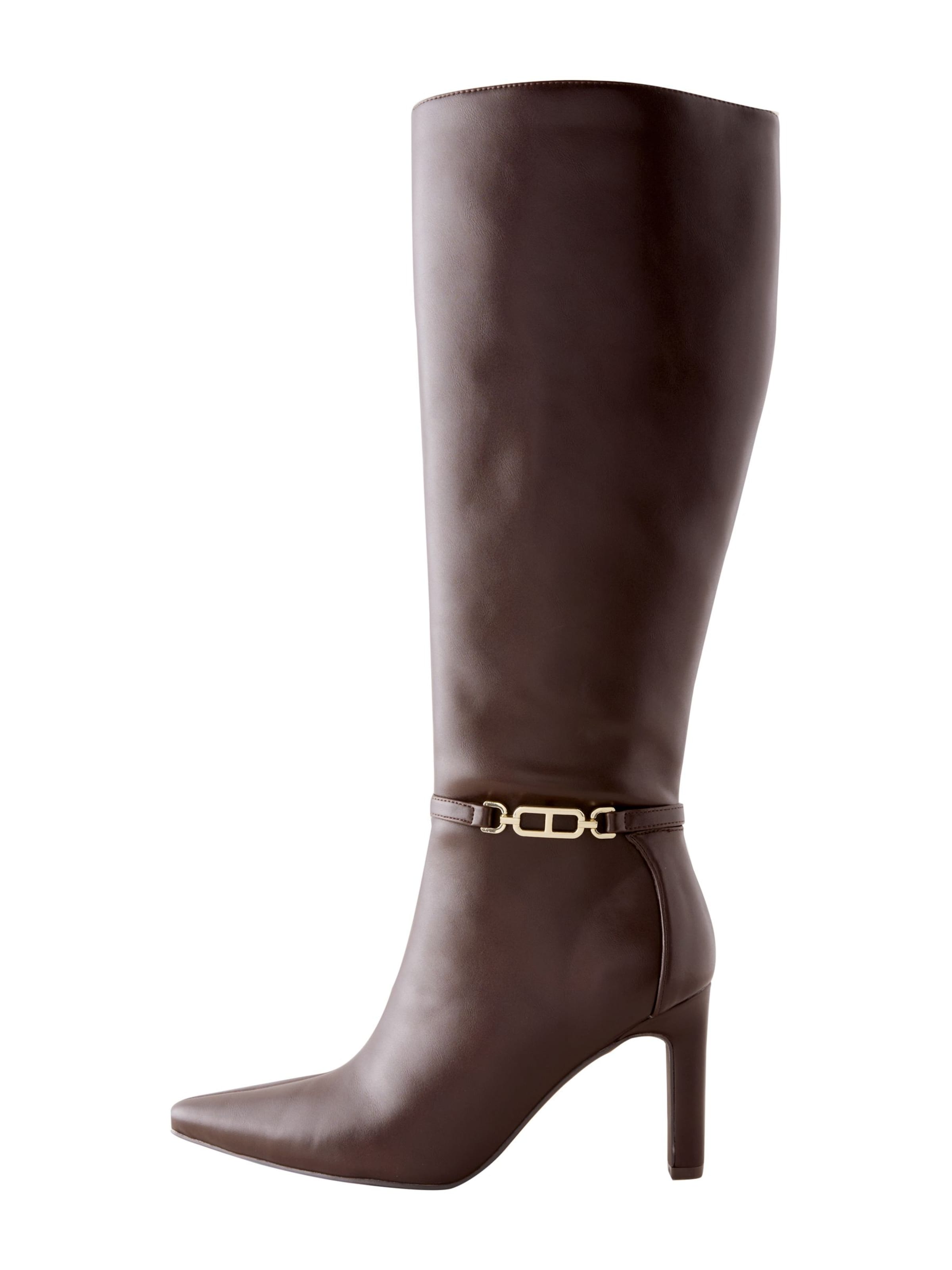 Next Laarzen 'Forever Comfort' in Bruin: voorkant