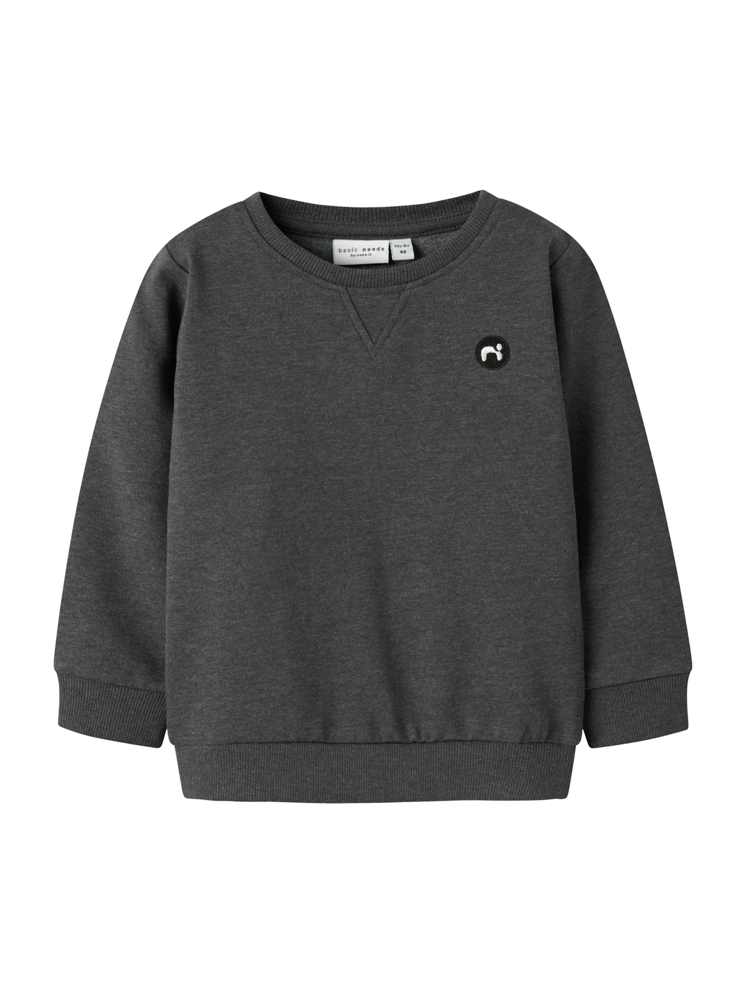 NAME IT - Sudadera &#x27;NMMVIMO&#x27; en gris: frente