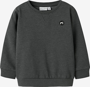 NAME IT Sweatshirt 'NMMVIMO' in Grey: front