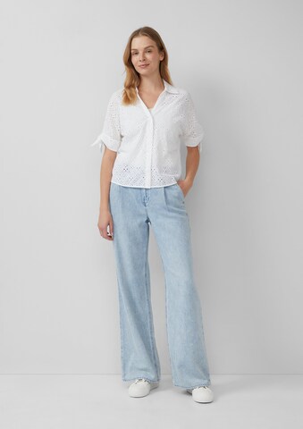 s.Oliver Bluse in Weiß