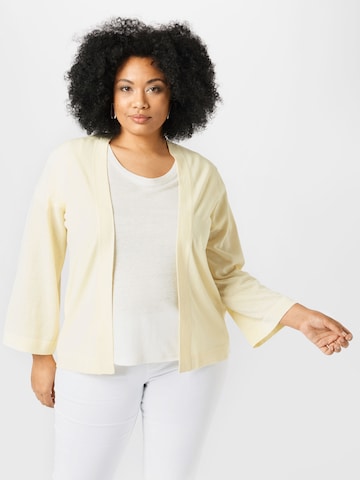Tom Tailor Women + Knit Cardigan 'Summerly' in Beige: front
