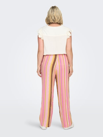 Wide Leg Pantalon ONLY Carmakoma en rose