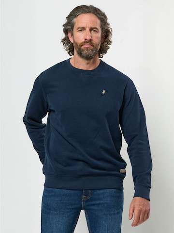 MCS - Pullover ' MCOve ' em azul: frente