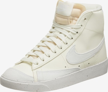 Nike Sportswear - Zapatillas deportivas altas 'Blazer Mid 77 Next Nature' en blanco: frente
