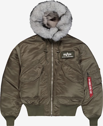 Veste mi-saison '45P' ALPHA INDUSTRIES en vert : devant