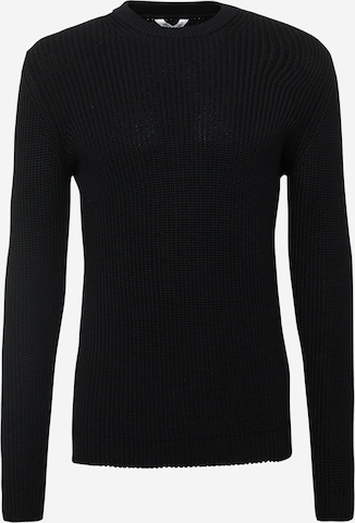 MELAWEAR Sweater 'RAVI' in Black: front