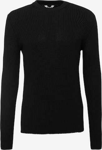 MELAWEAR Pullover 'RAVI' (GOTS) in Schwarz: predná strana