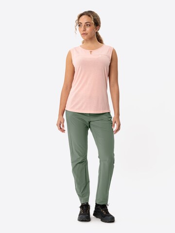 VAUDE Regular Outdoor trousers 'Skomer P III' in Green