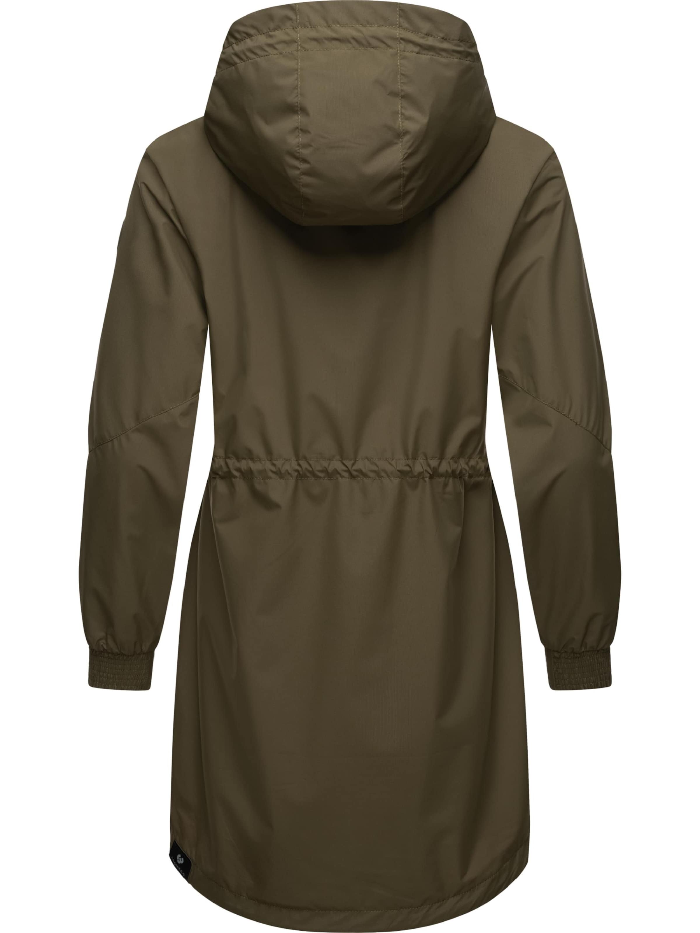 Ragwear Raincoat 'Bronja II' in Green