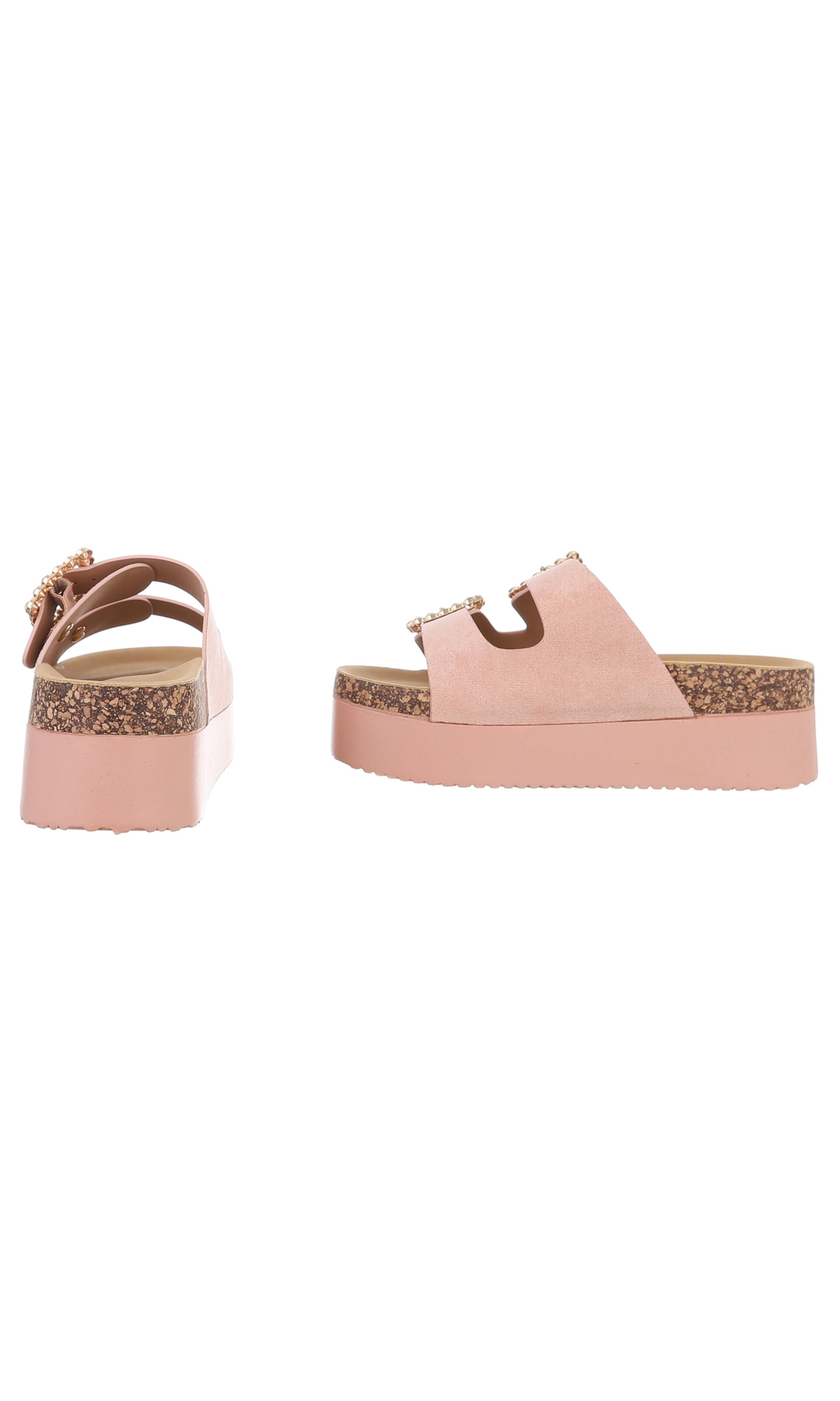 Ital-Design Pantolette in Pink