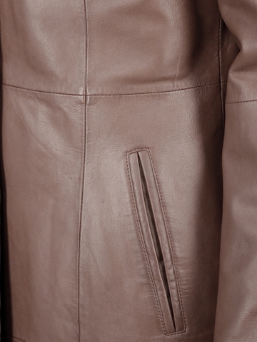 JCC Ledermantel in Braun