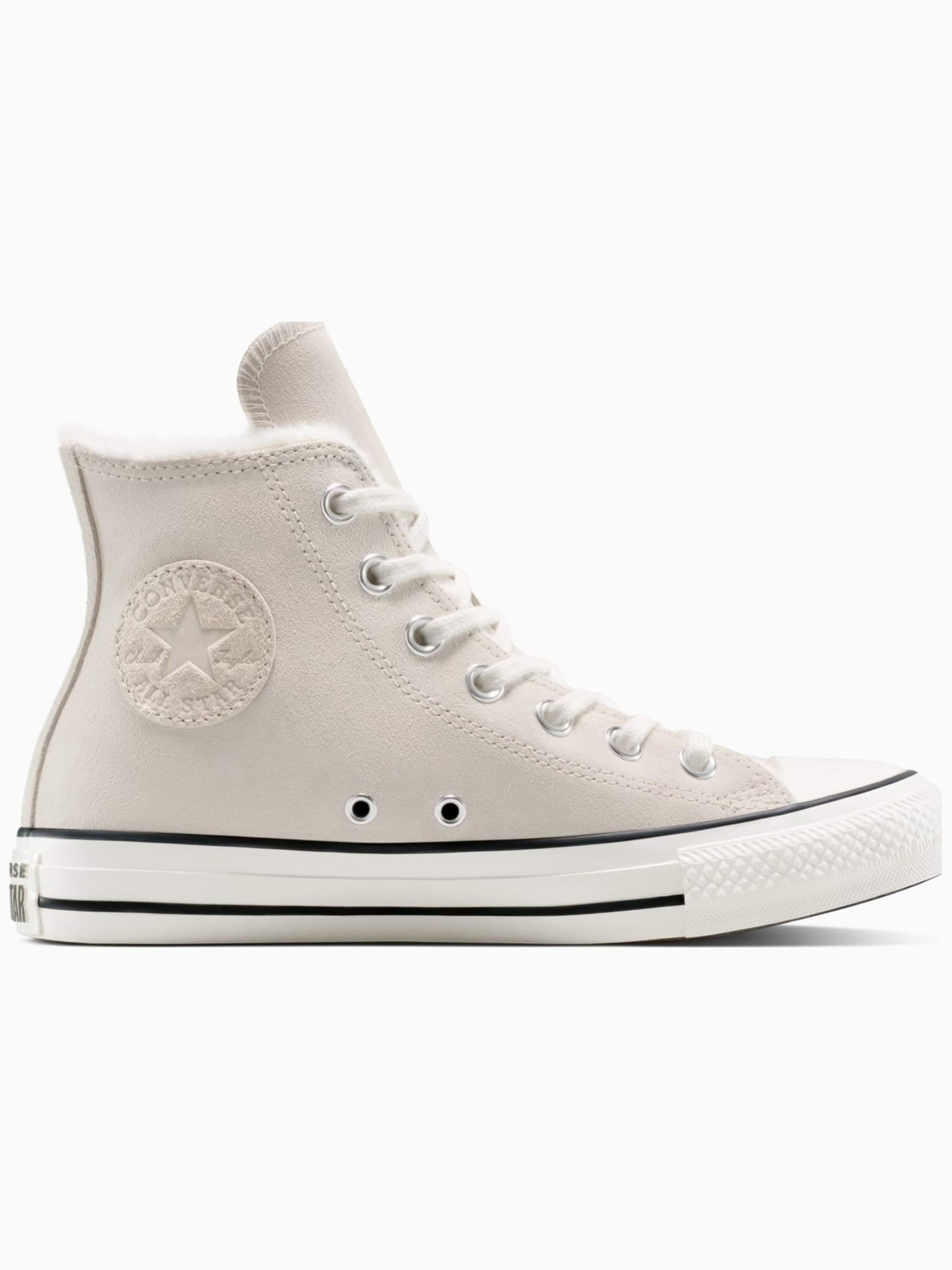 CONVERSE High-Top Sneakers 'Converse Chuck Taylor All Star Cozy Suede' in Beige