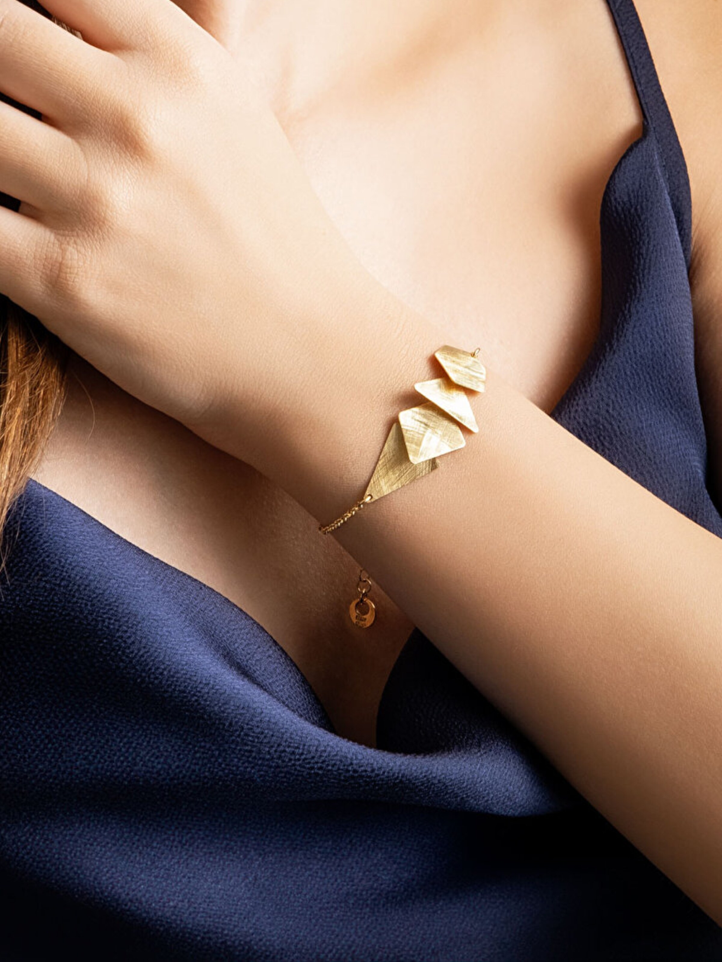 Bracelet So Chic en or : devant