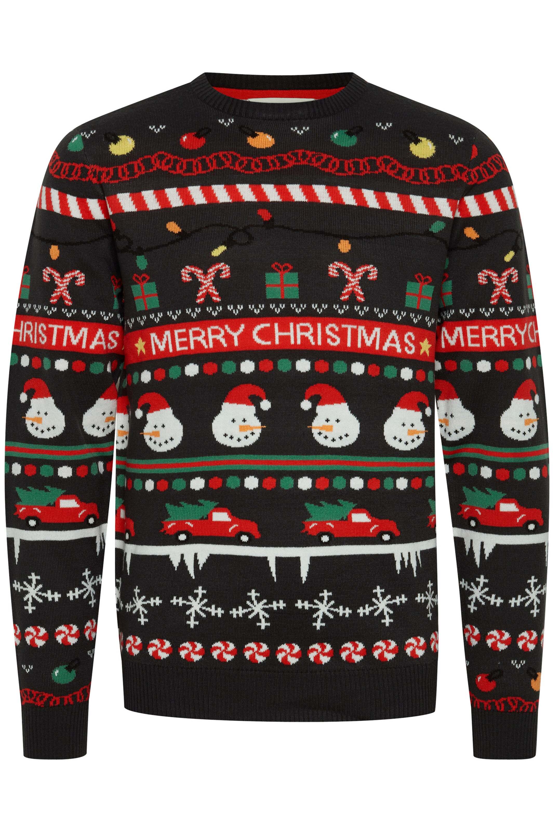 11 Project - Pullover 'Ruben' em preto: frente