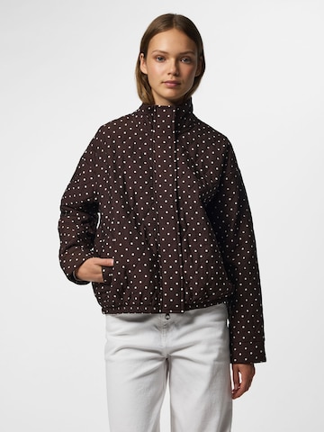 PIECES Between-season jacket 'PCFAmilla' in Brown