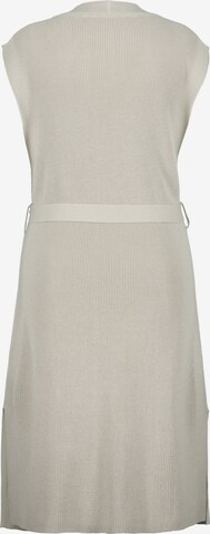 Ulla Popken Knitted Vest in Beige