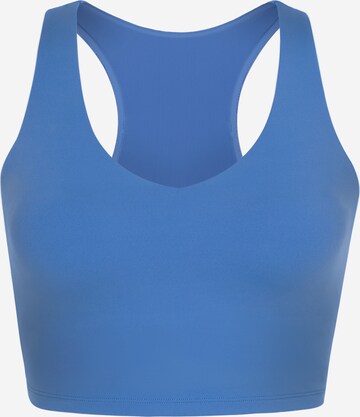 Bustino Reggiseno sportivo 'Marwa' di Yvette Sports in blu: frontale