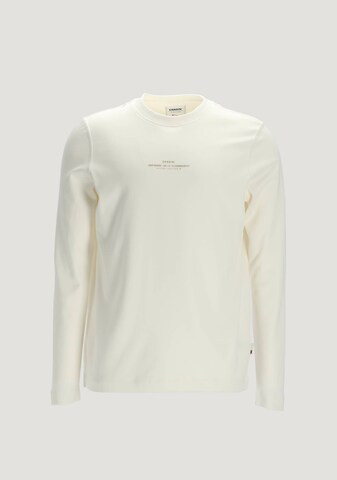 CHASIN' Shirt 'Argon' in Wit: voorkant