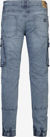Tapered Jeans cargo 'TORINO' di Petrol Industries in blu