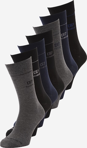 mėlyna CR7 - Cristiano Ronaldo Kojinės: priekis