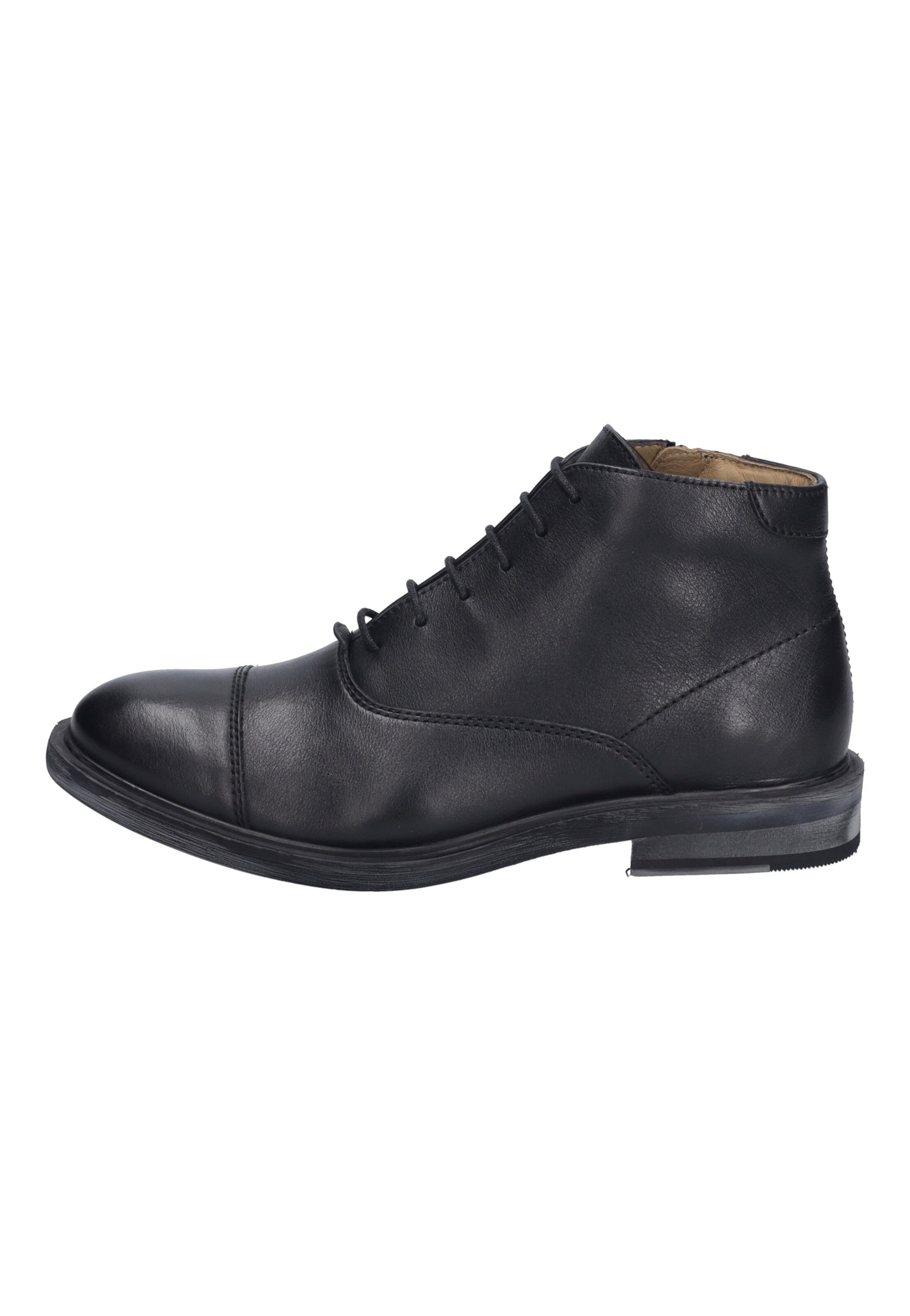 JOSEF SEIBEL Lace-up boots 'Bradley' in Black: front