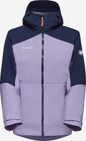 MAMMUT Hardshelljacke 'Convey Tour' in Lila: predná strana