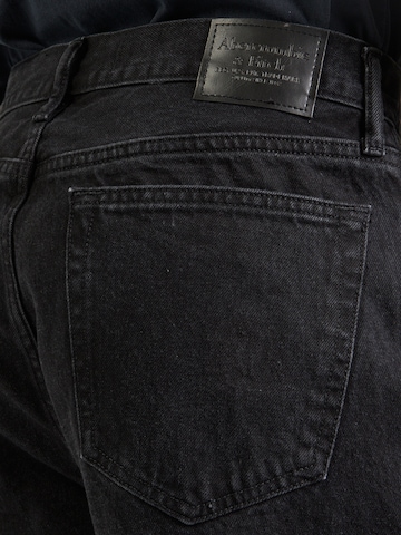 Abercrombie & Fitch Baggy Jeans in Zwart