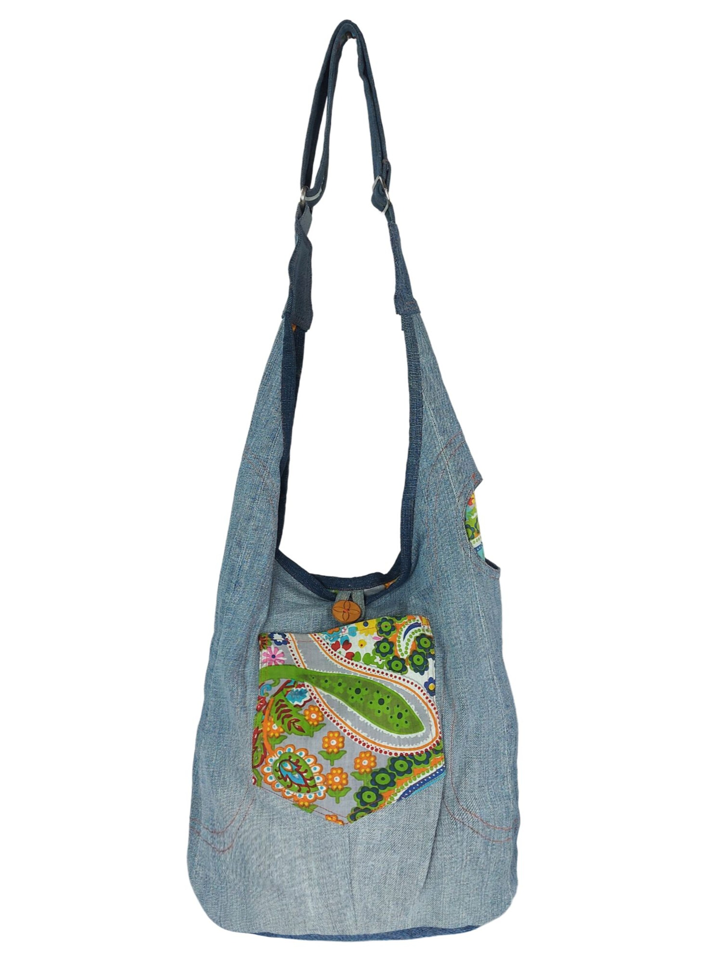 Sunsa Crossbody Bag 'Sunsa' in Blue: front