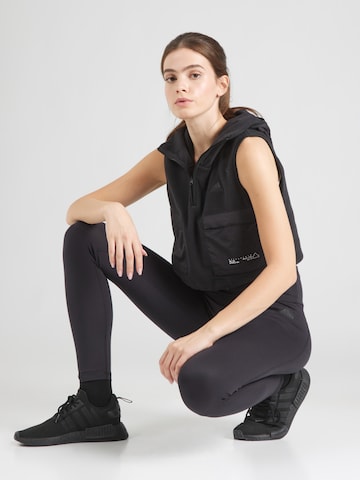 ADIDAS SPORTSWEAR Skinny Sporthose 'BLUV Q3' in Schwarz