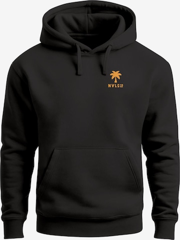 Neverless Sweatshirt 'Into the Jungle' in Schwarz: Vorderseite