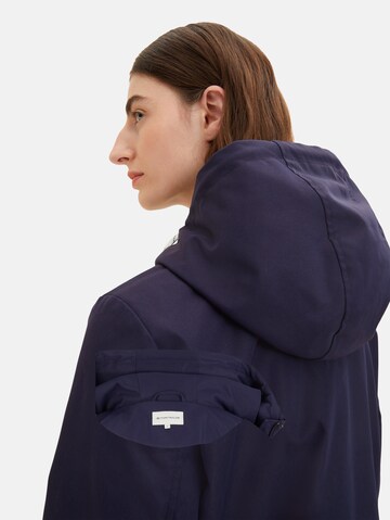 TOM TAILOR Tussenparka in Blauw