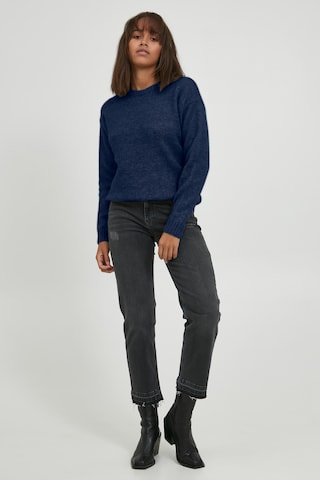 PULZ Jeans Sweater 'PZIRIS' in Blue
