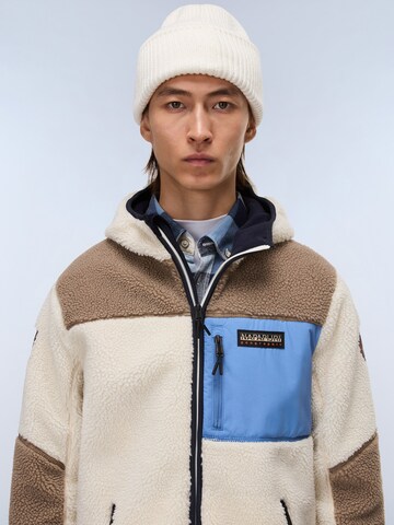 NAPAPIJRI Bluza polarowa 'Yupik' w kolorze biały