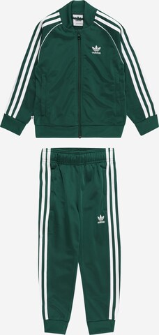 Tuta da jogging 'Adicolor Sst' di ADIDAS ORIGINALS in verde: frontale