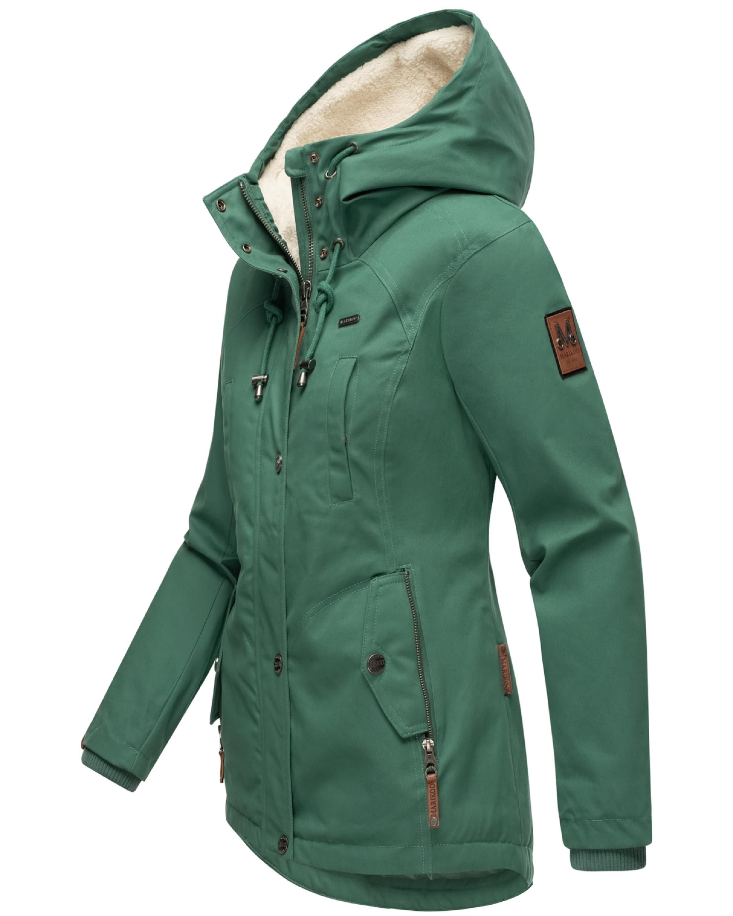 MARIKOO Зимняя парка 'Bikoo' в Зеленый