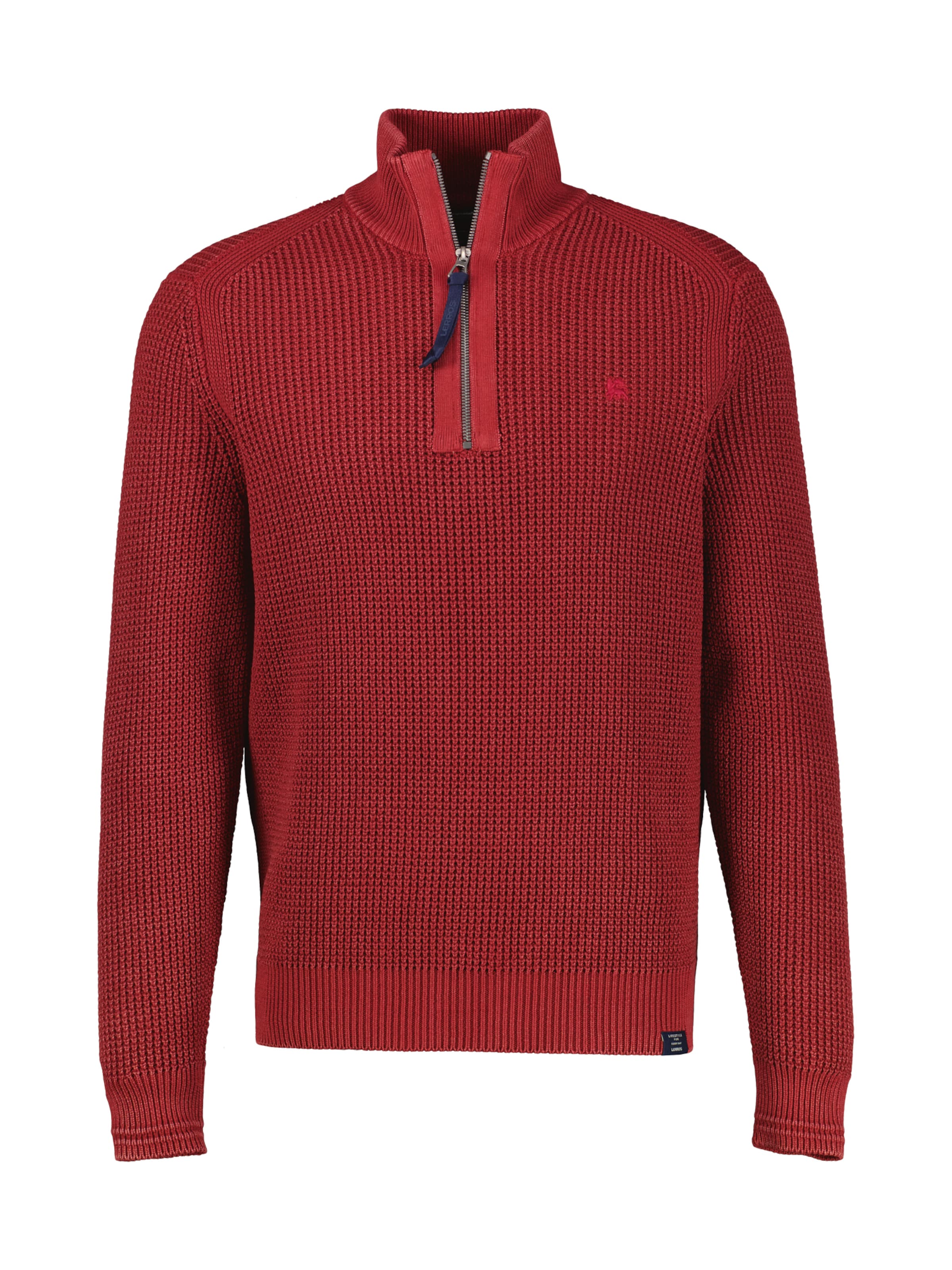 Pull-over LERROS en rouge : devant