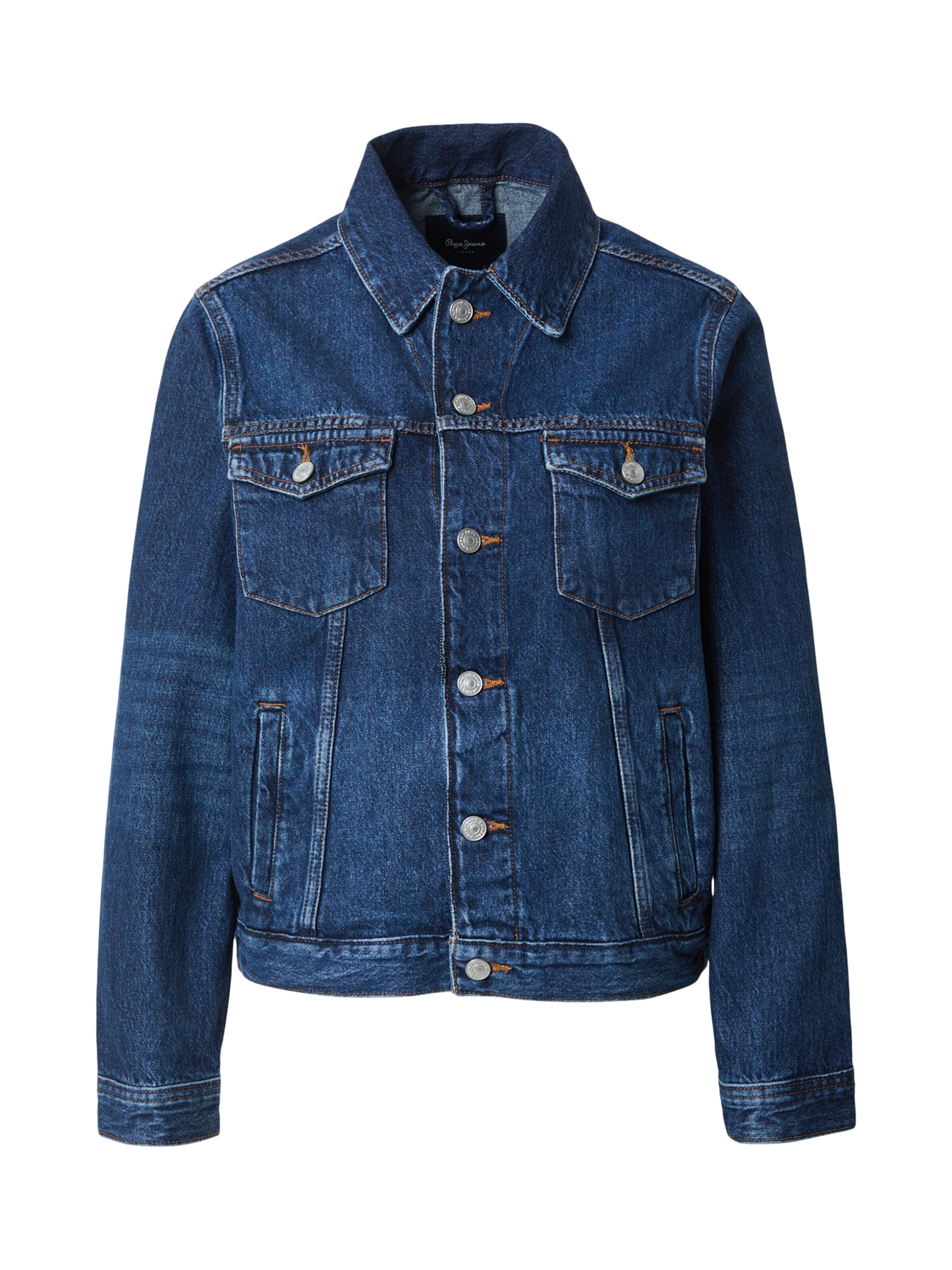 Pepe Jeans Jacke 'CRESCENT' in XS in blue denim, Produktansicht